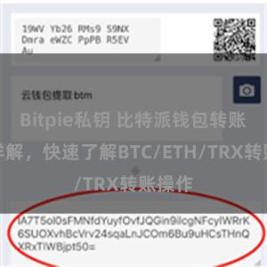 Bitpie私钥 比特派钱包转账教程详解，快速了解BTC/ETH/TRX转账操作