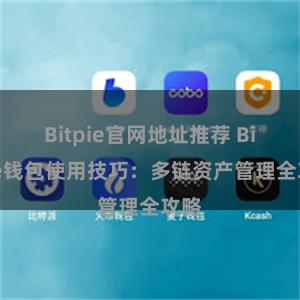 Bitpie官网地址推荐 Bitpie钱包使用技巧：多链资产管理全攻略