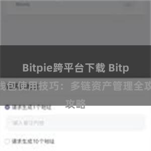 Bitpie跨平台下载 Bitpie钱包使用技巧：多链资产管理全攻略