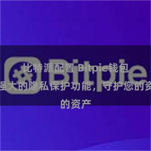 比特派配置 Bitpie钱包：强大的隐私保护功能，守护您的资产