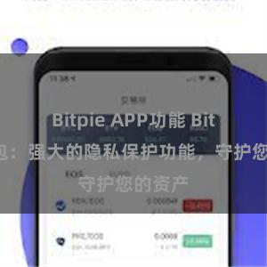 Bitpie APP功能 Bitpie钱包：强大的隐私保护功能，守护您的资产