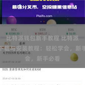 比特派钱包新手教程 比特派钱包下载与安装教程：轻松学会，新手必看