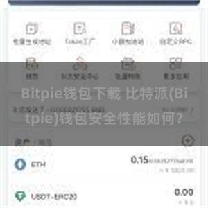 Bitpie钱包下载 比特派(Bitpie)钱包安全性能如何？