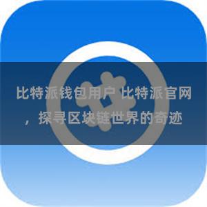 比特派钱包用户 比特派官网，探寻区块链世界的奇迹