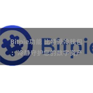 Bitpie功能 比特派冷钱包：冷静守护您的数字资产